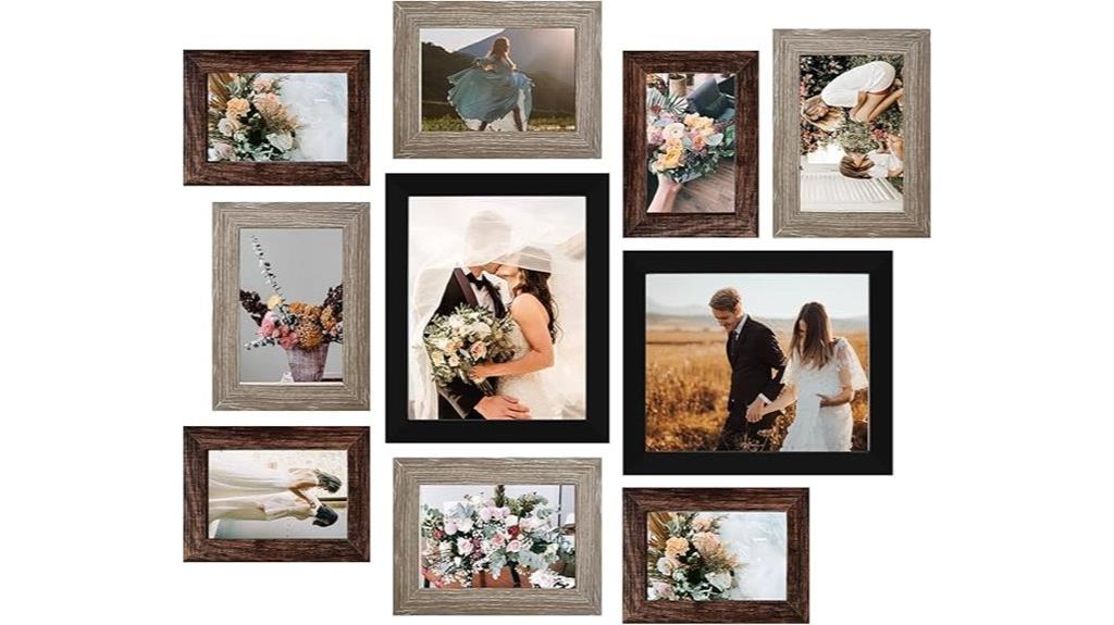 ten piece wall frame set