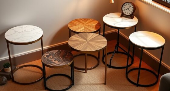 top 2025 stylish functional end tables