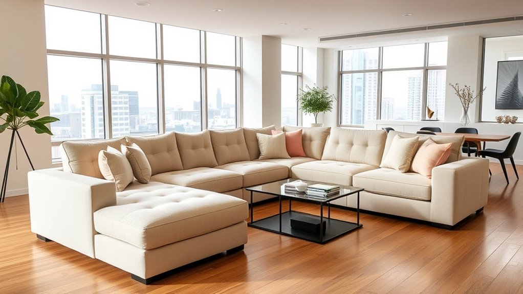 top apartment sectional sofas