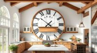 top farmhouse modern clocks