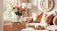 top rose gold decor picks