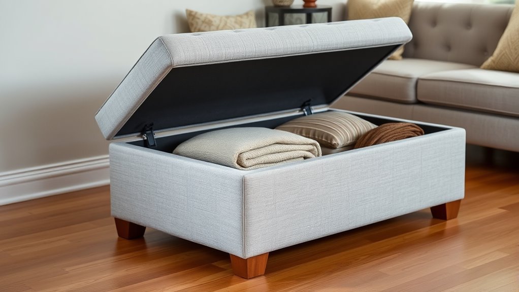 top storage ottoman selections