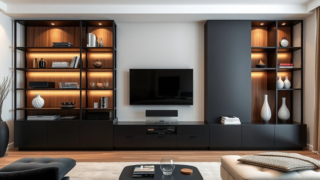 top stylish tv storage