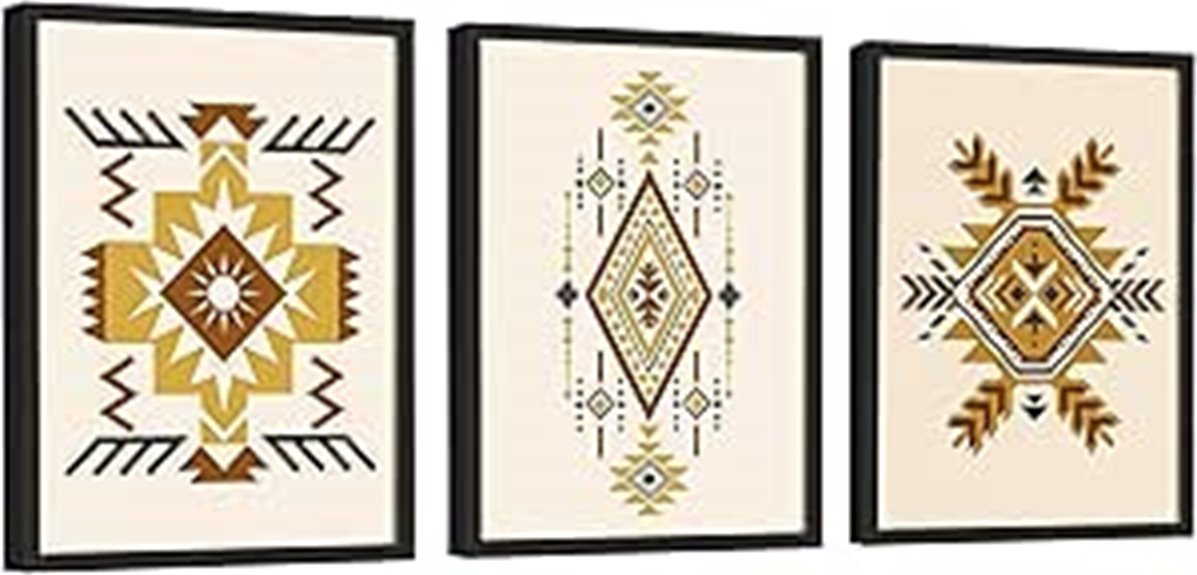 tribal aztec wall art