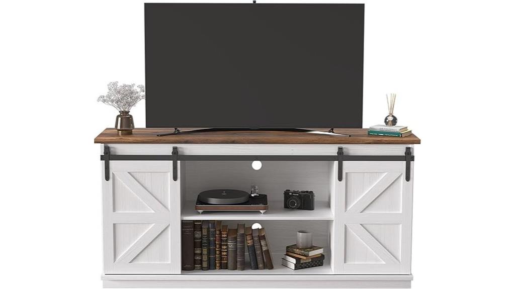 tv stand with storage