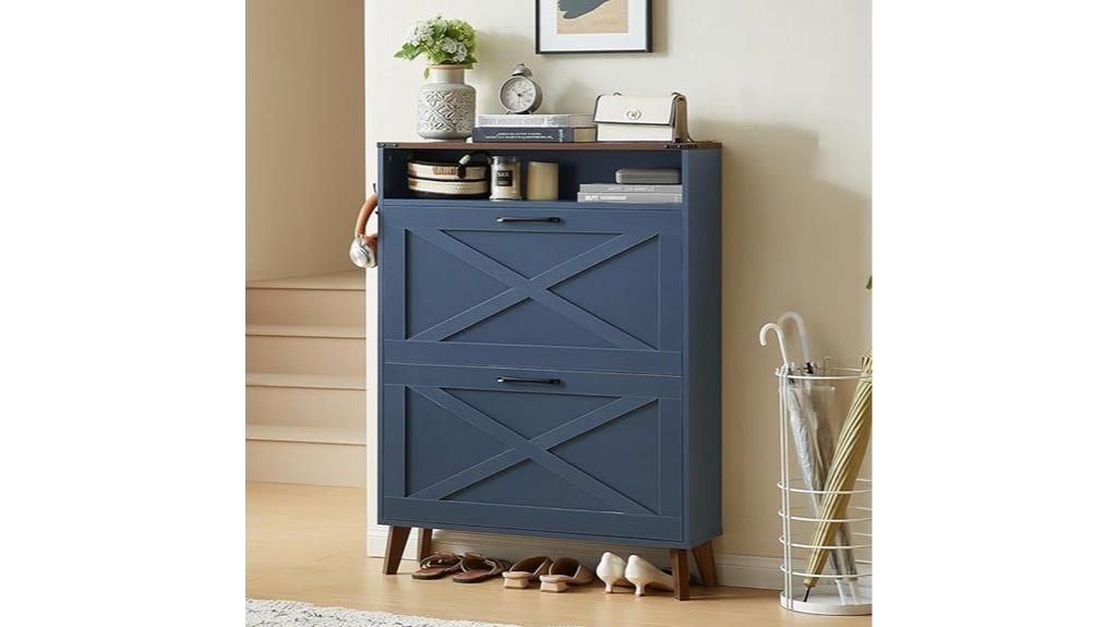 two drawer shoe organizer