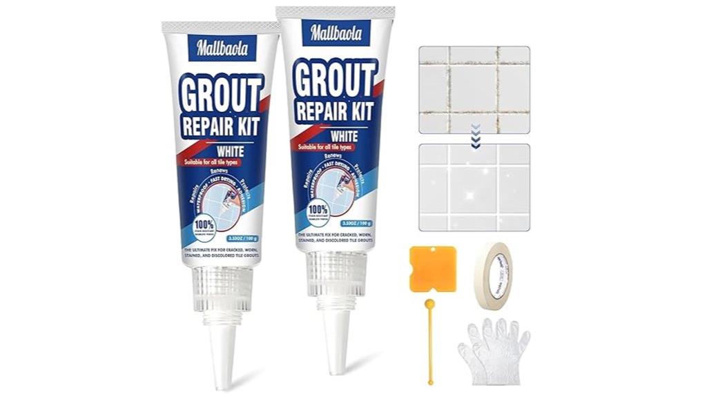 two pack grout repair kit
