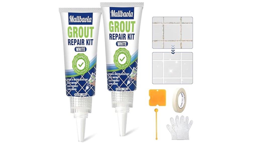 two pack grout repair kit
