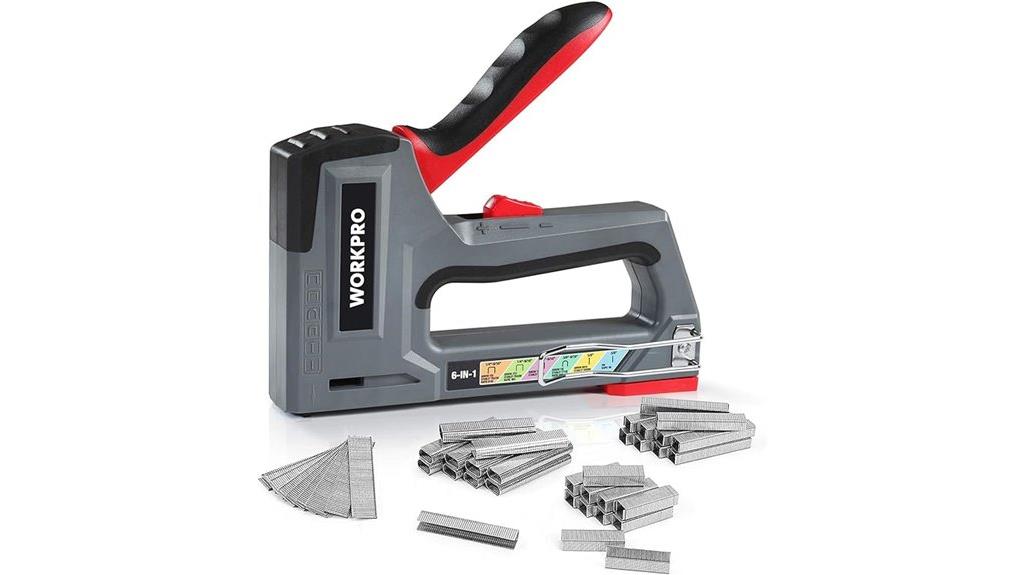 versatile 6 in 1 stapler