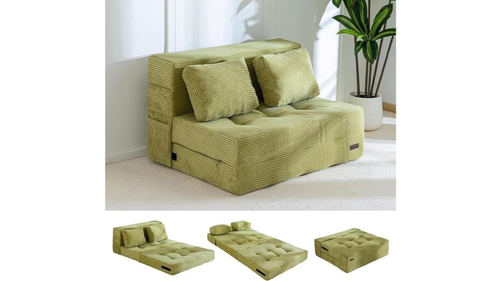 versatile convertible sofa bed