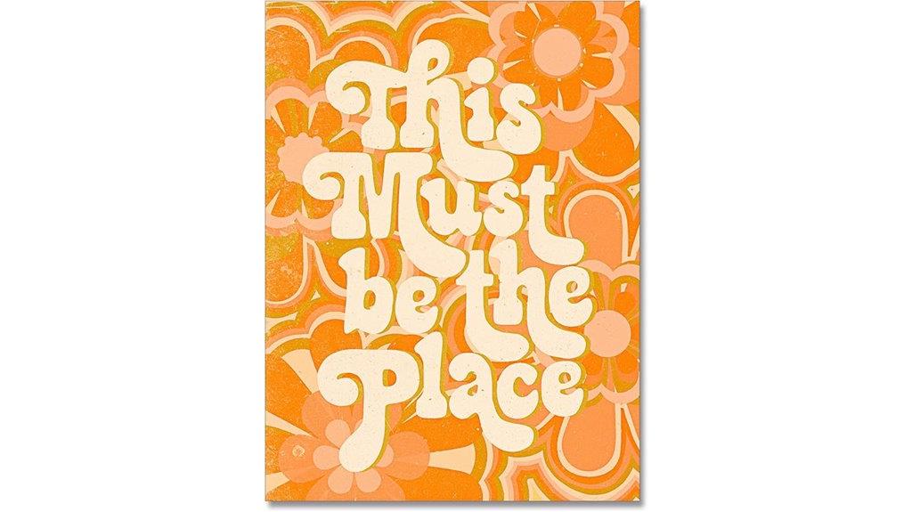 vintage 70s wall art