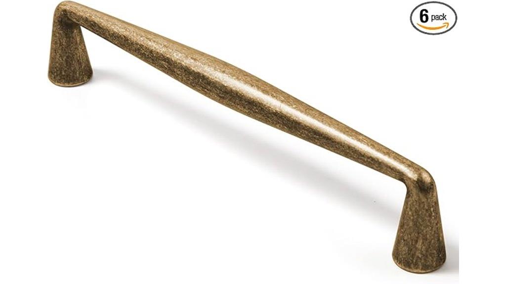 vintage brass zinc handles