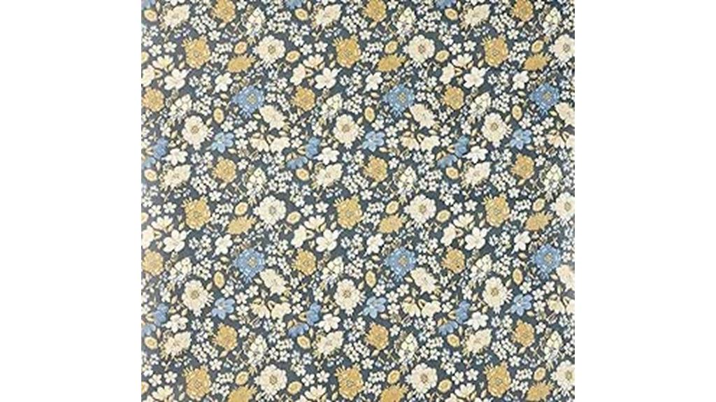 vintage floral contact paper