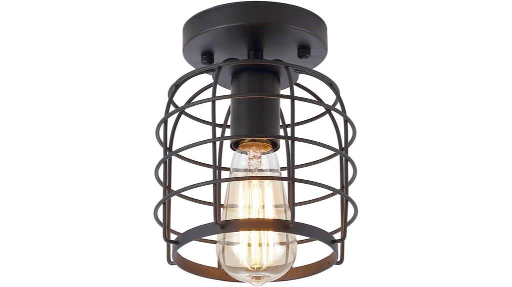 vintage industrial ceiling light