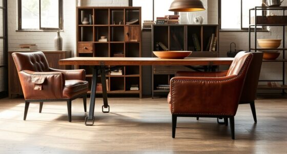 vintage industrial furniture collection