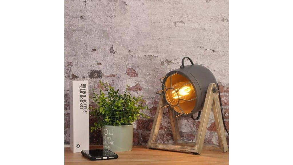 vintage industrial lamp