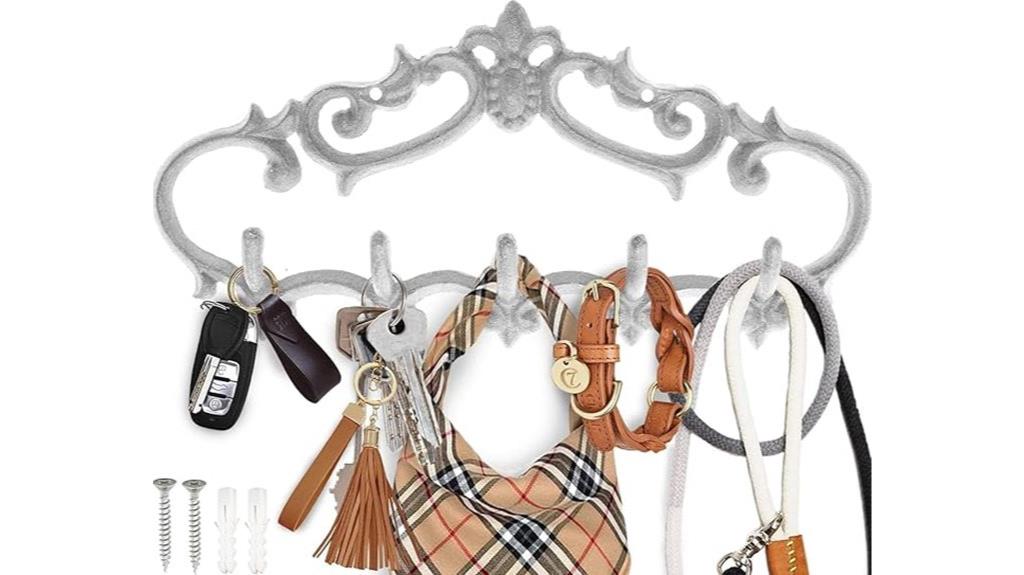 wall mounted cast iron hanger