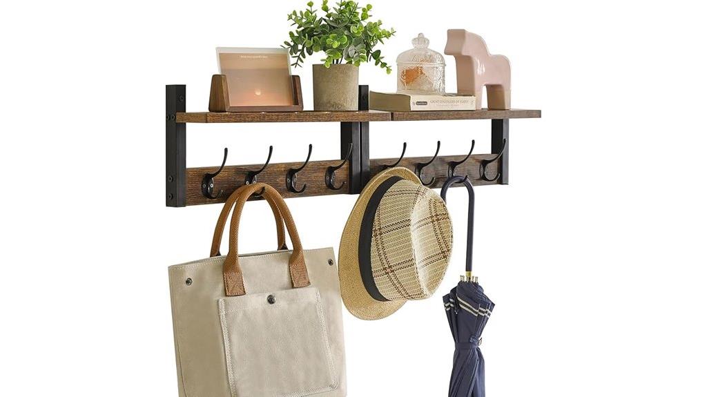 wall mounted coat rack