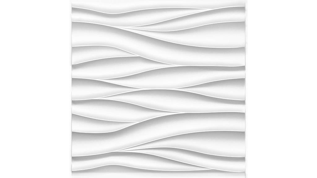 wave wall panels set