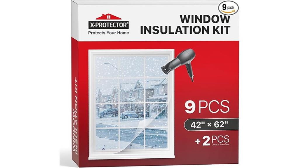 window insulation kit 9 pack