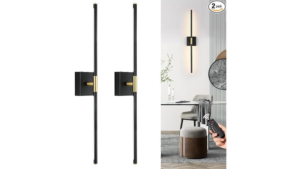 wireless wall light set