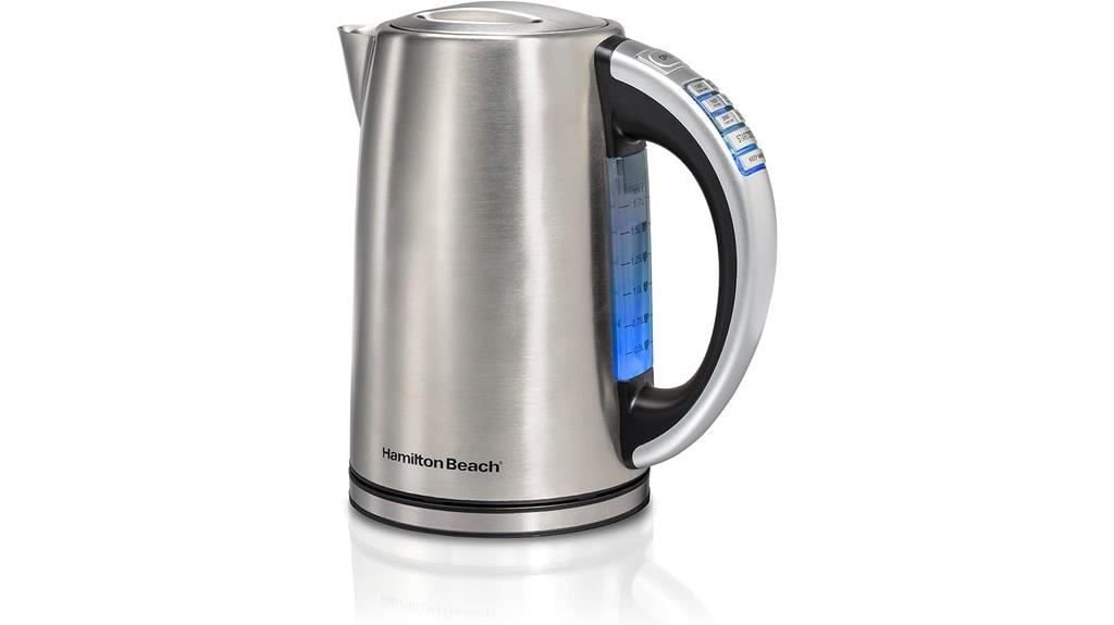 1 7l temperature control electric kettle
