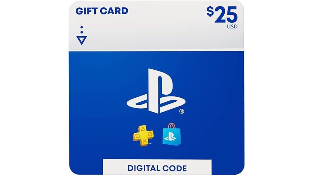 25 digital playstation card