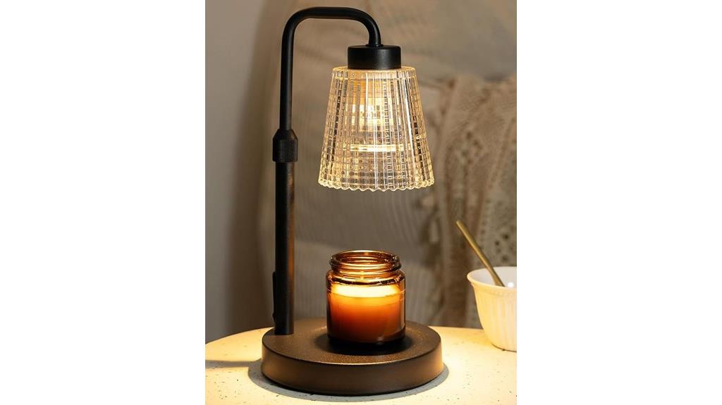 candle warmer with timer