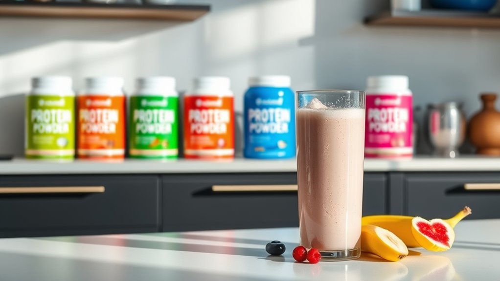 choose high protein low calorie