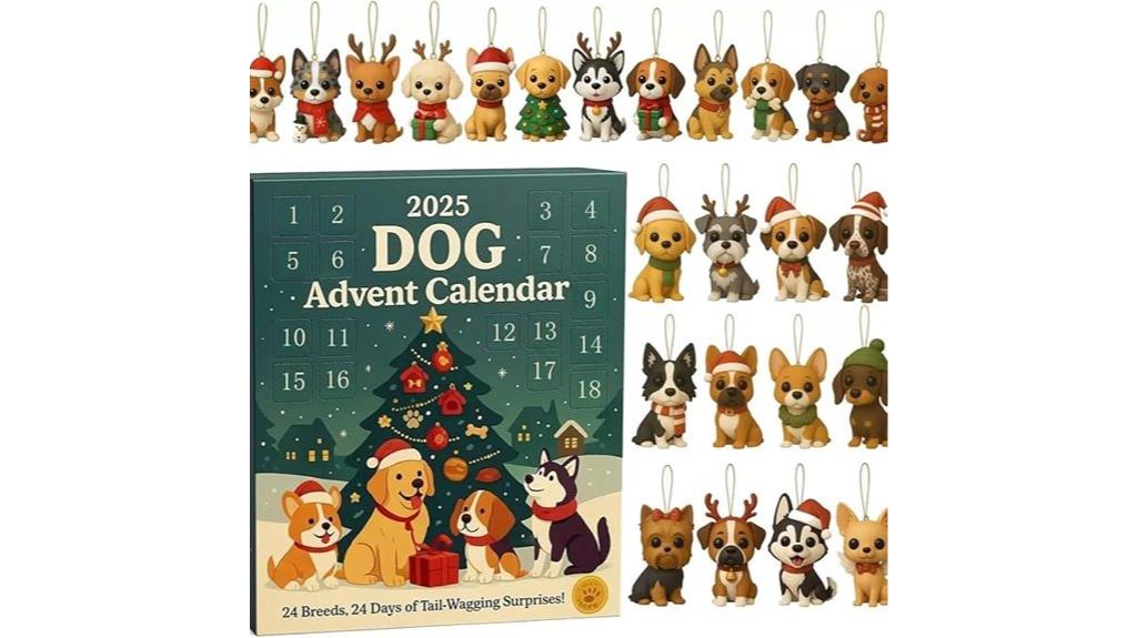 dog themed christmas advent calendar