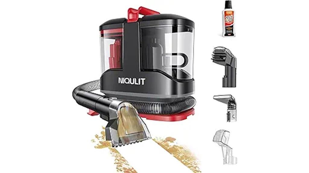 dual brushheads for cleaning