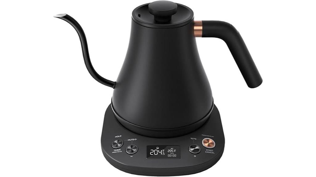electric kettle with temp
