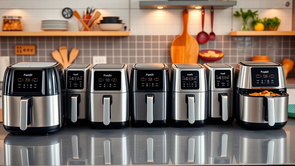 large family air fryer options