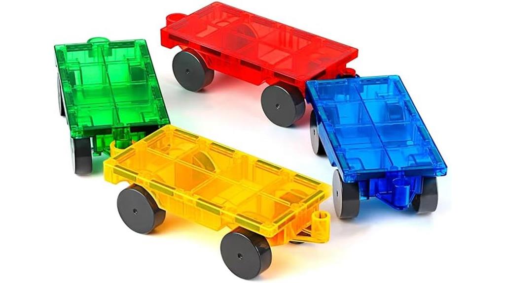 magnetic car building set