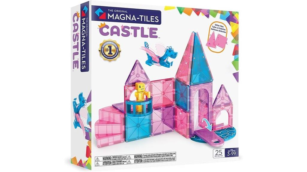 magnetic castle building set
