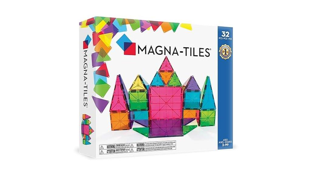 magnetic construction toy set