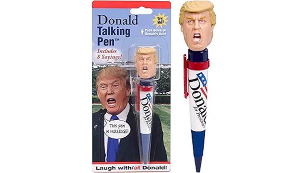 talking donald pen collectible