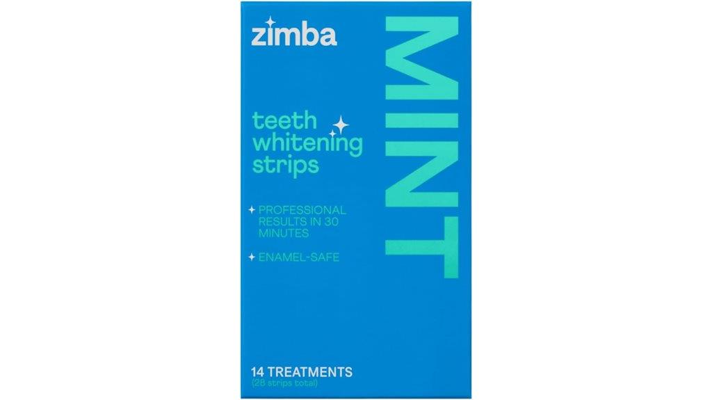 teeth whitening strips mint
