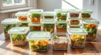 top glass food storage options