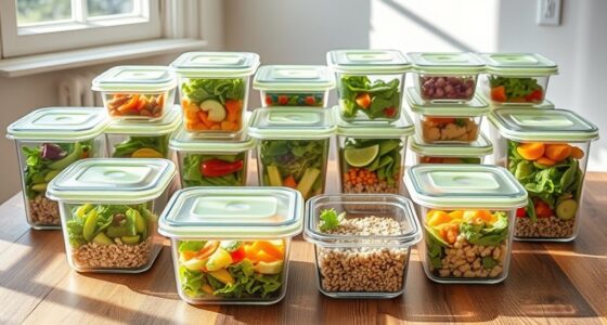top glass food storage options