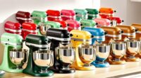 top kitchenaid mixer colors