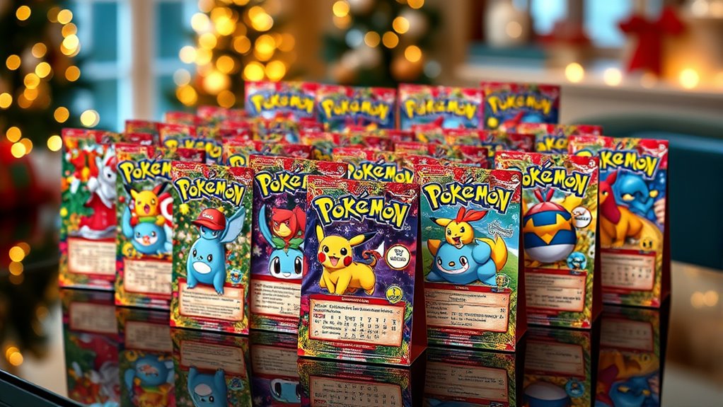 top pok mon holiday calendar collectibles