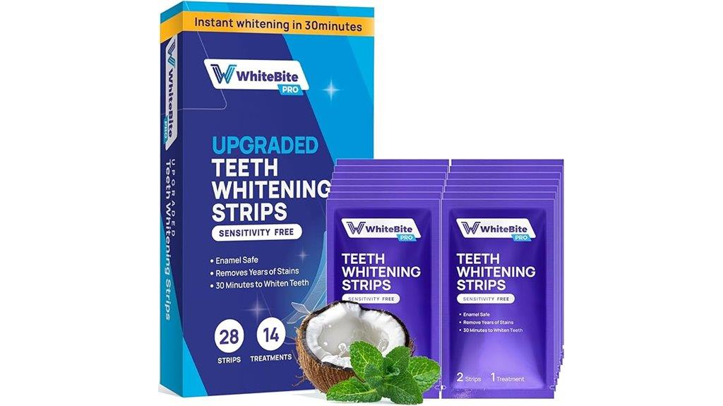 twenty eight whitening strips
