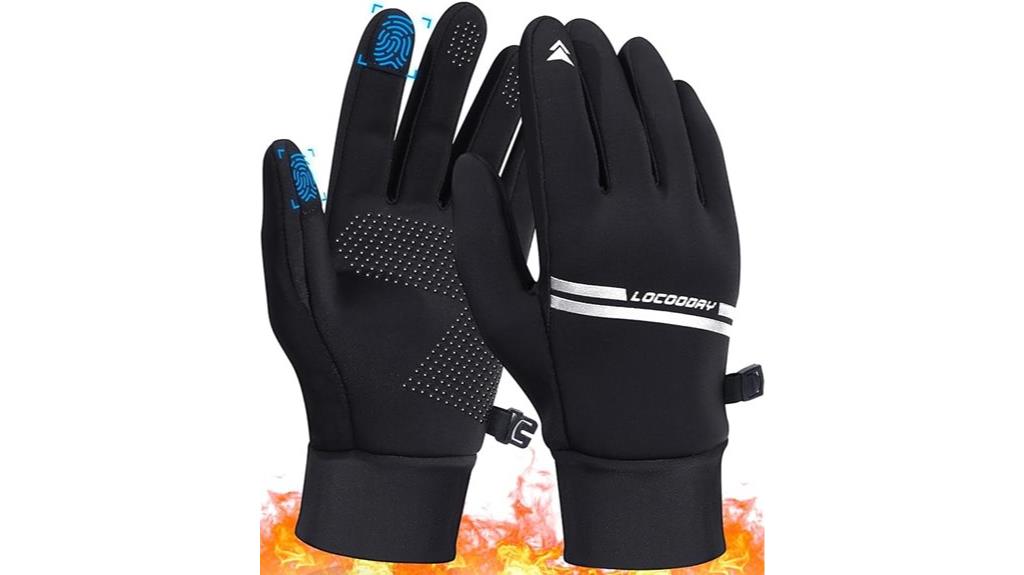 warm windproof touch gloves