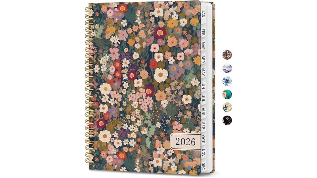 women s petals weekly planner
