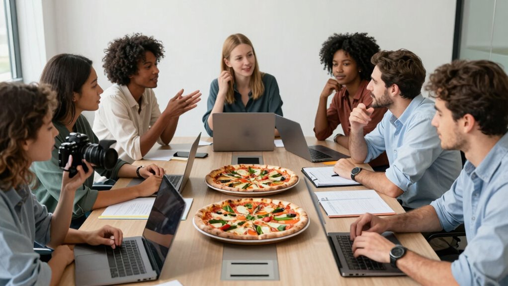 adapting pizza team size