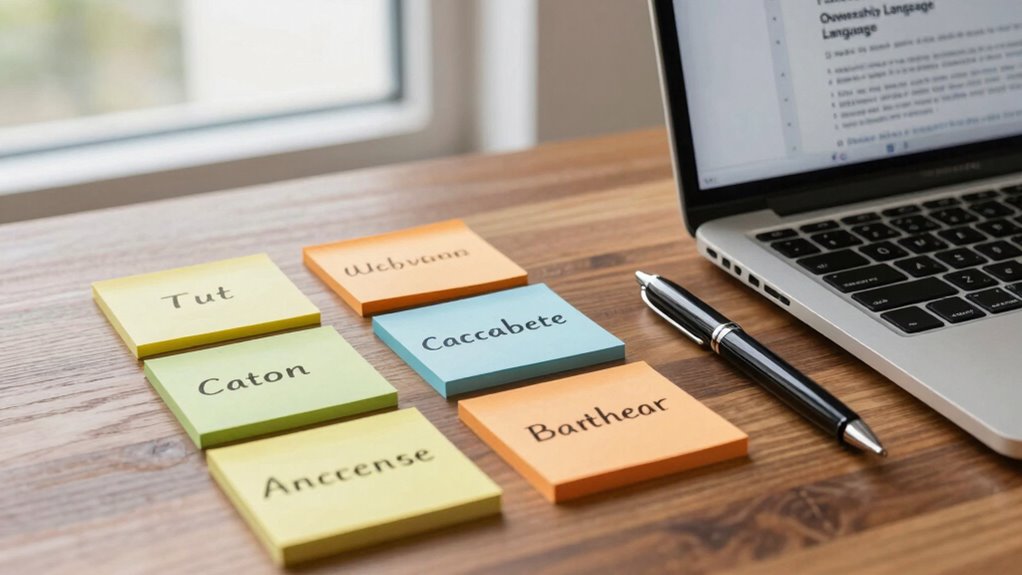 avoid blame shifting language