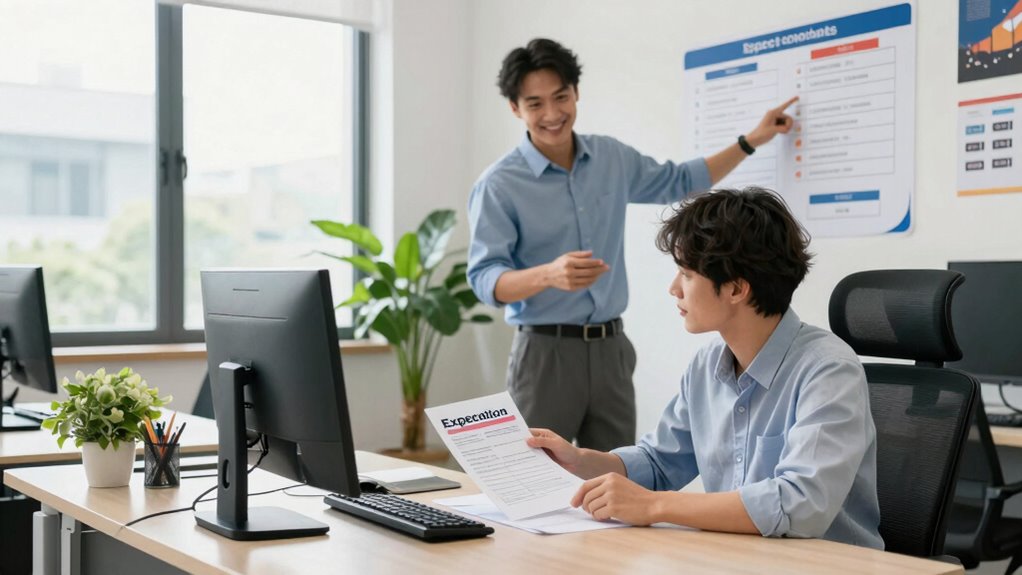 clear expectations and goals