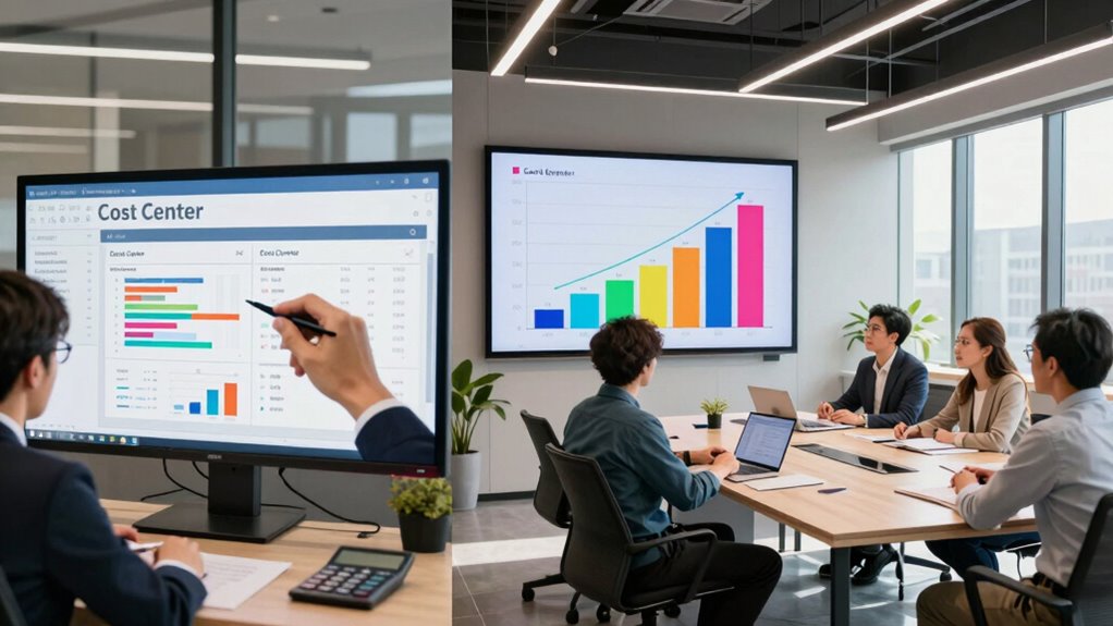 comparing financial management focus