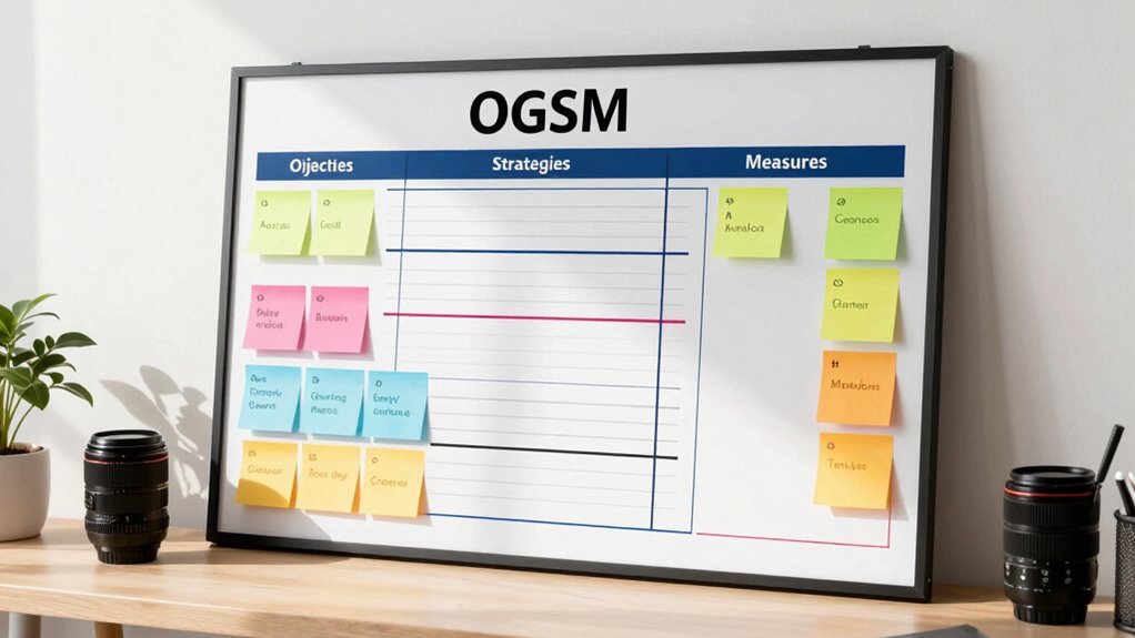 define goals and strategies